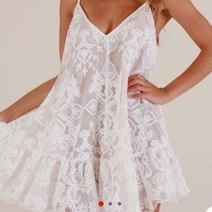 NWT SHOWPO MINI SLIP DRESS